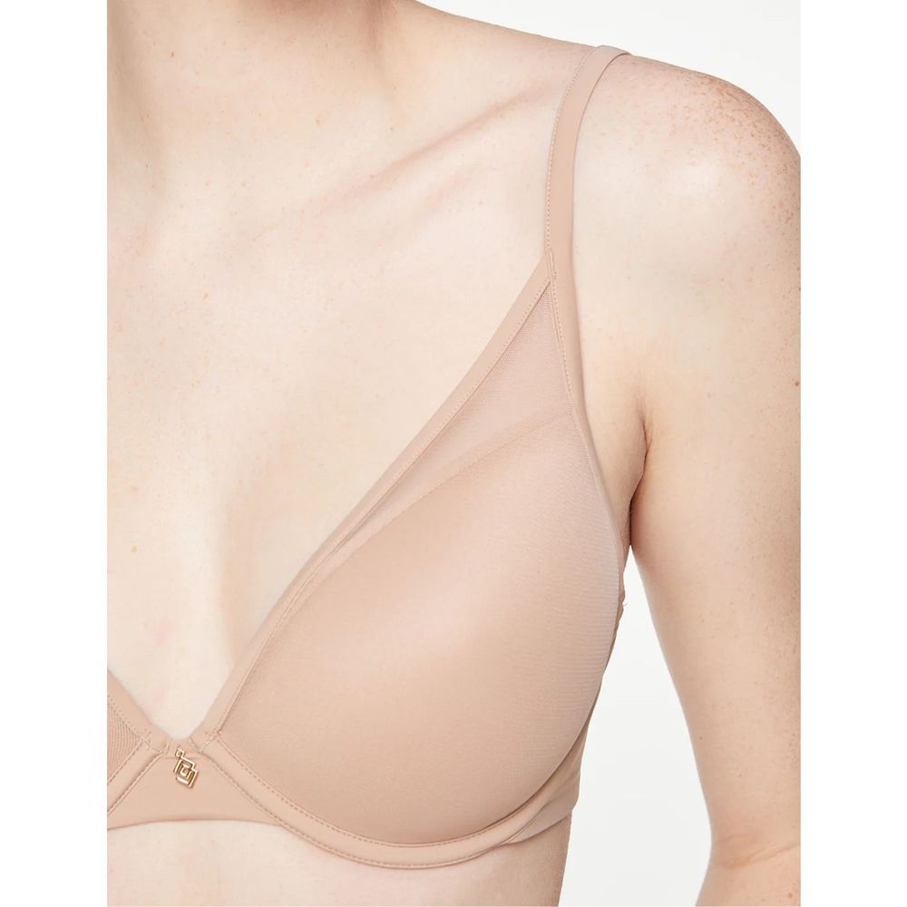Thirdlove size 32E classic uplift plunge bra taupe mesh - NWT - Picture 6 of 6